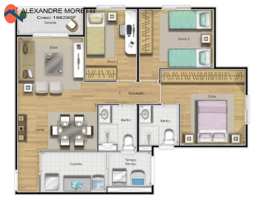 Casa à venda com 3 quartos, 70m² - Foto 17